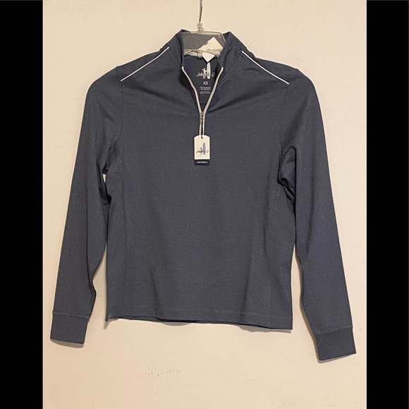 NWT johnnie-O Men's Lammie 1/4 Zip Prep-Formance Pullover SZ XS - Picture 1 of 6